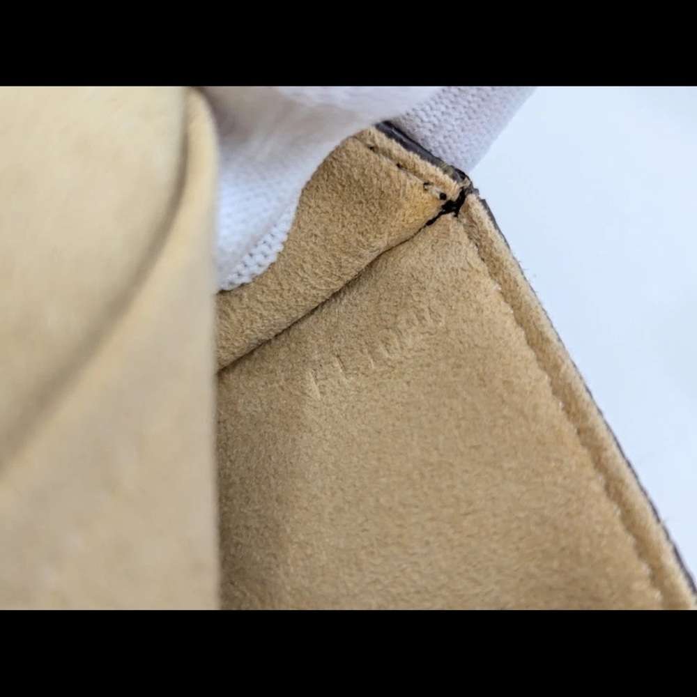 Louis Vuitton Brown Monogram Crossbody Bag with Tan Trim - Picture 9 of 13